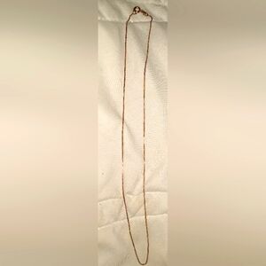 Gold Plated 925 Italian 18" Necklace